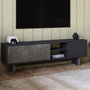 Hanah Home Ravello Soporte para TV Mármol y Antracita